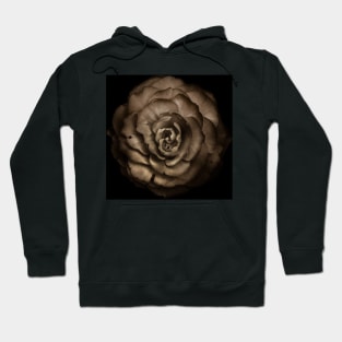 Backyard Flowers No 85 Toned Version Hoodie